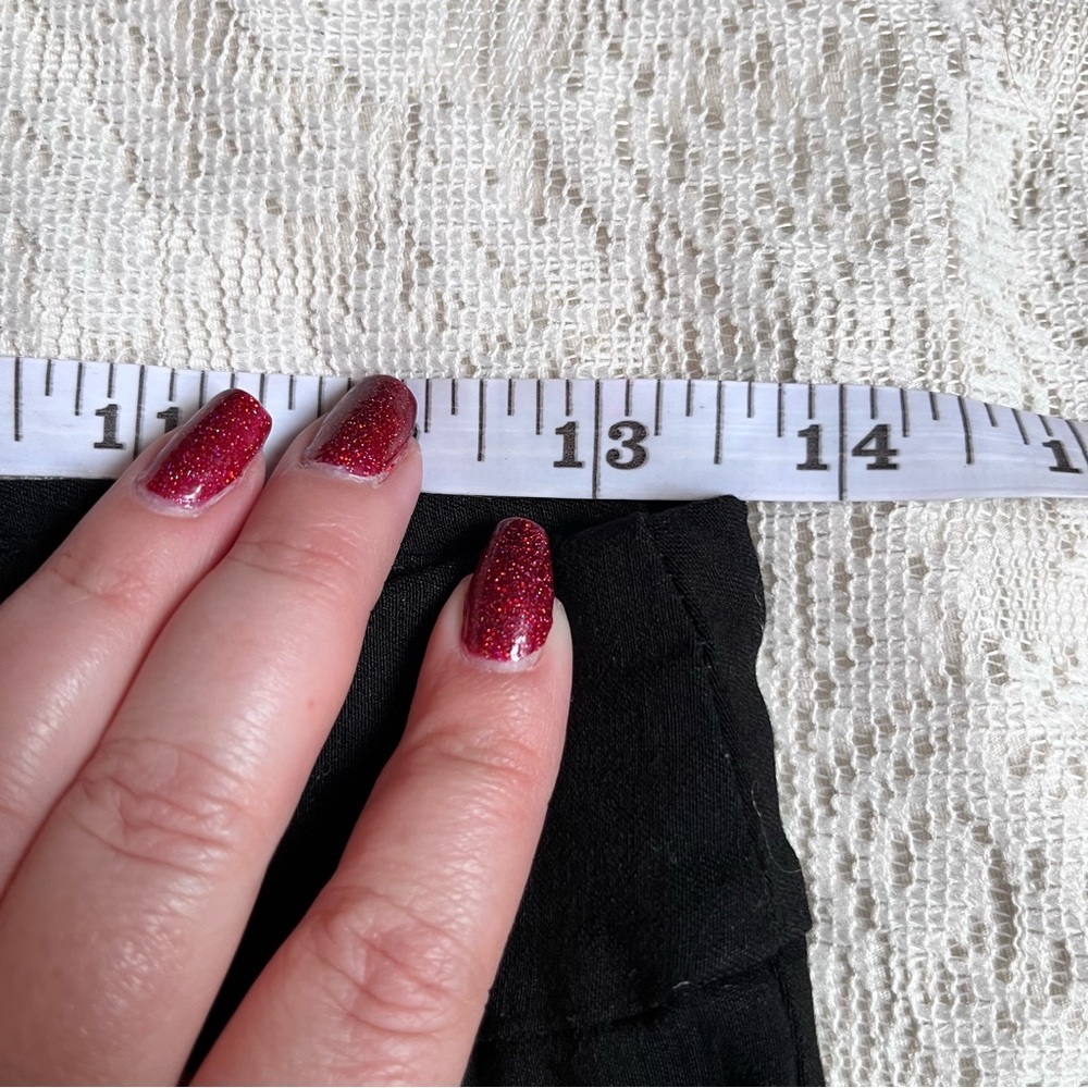 Krazy Larry black pull on skinny pants - Picture 4 of 8